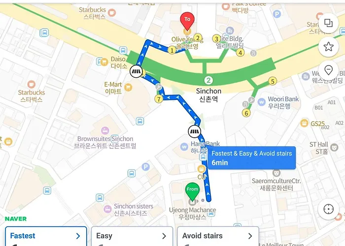 Cozy, 3min Walk From Sinchon Station Line2, Entire Private #신촌 #연대 #홍대 * Seul