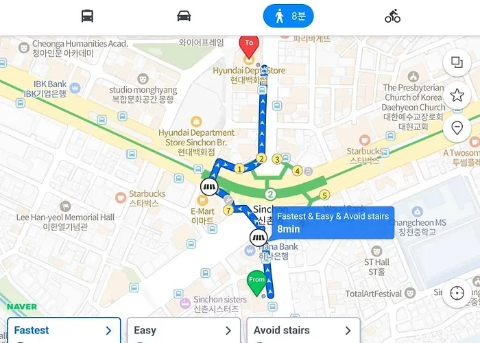 Cozy, 3min Walk From Sinchon Station Line2, Entire Private #신촌 #연대 #홍대 Appartamento